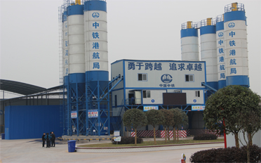 HZS120係列混凝土攪拌站