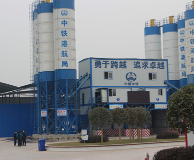 中鐵港航局川南城際鐵路專（zhuān）用HZS120