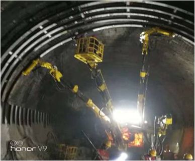 成蘭線鐵路躍（yuè）龍門隧道